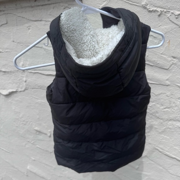 Abercrombie & Fitch Blue Puffer Vest size: small - Picture 3 of 7